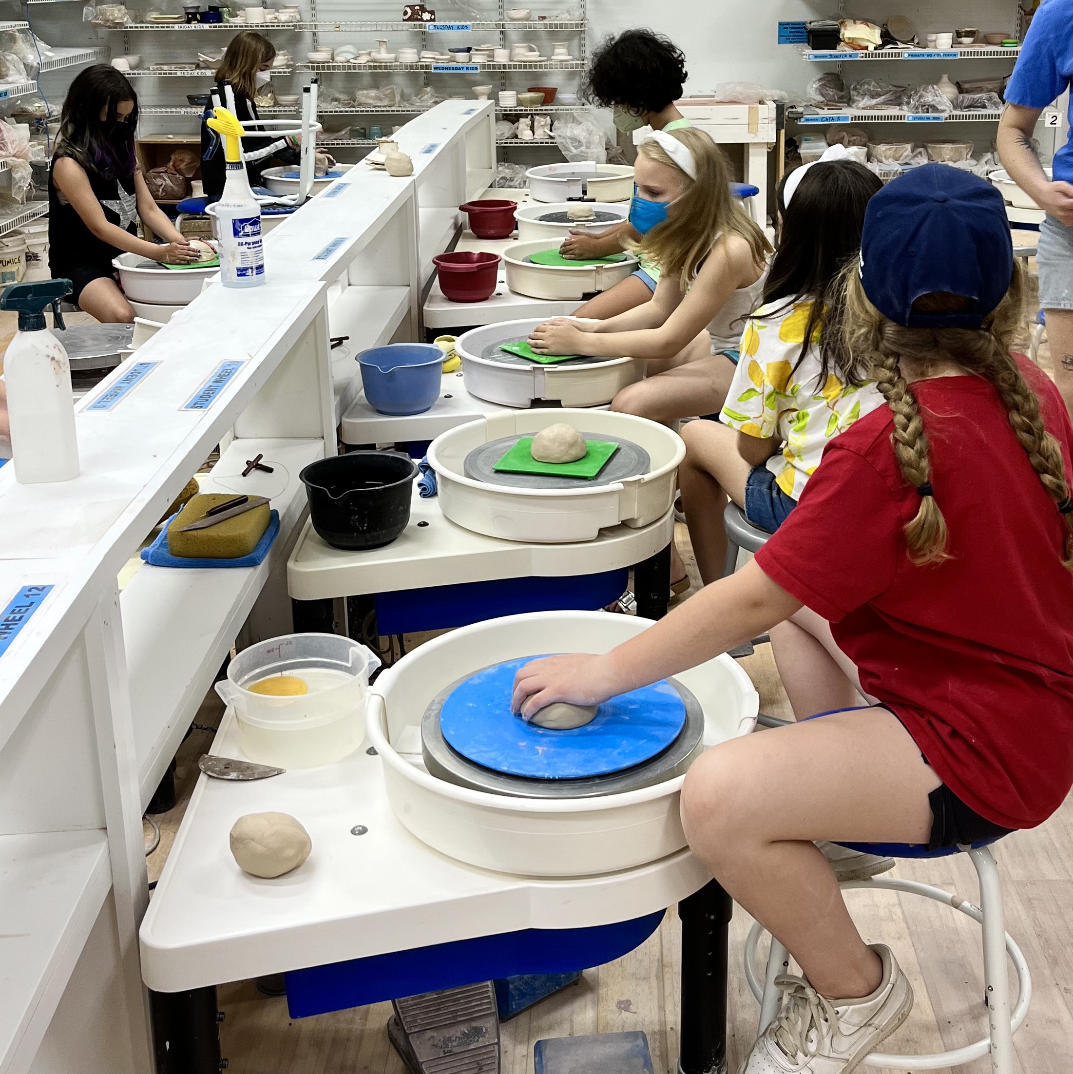 Kids Pottery Wheel – Fall 2023 – Clayhouse Brooklyn